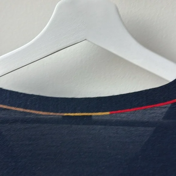 Paul Smith Women’s Navy Merino Wool V Neck Sweater 🐑 - Picture 6 of 6